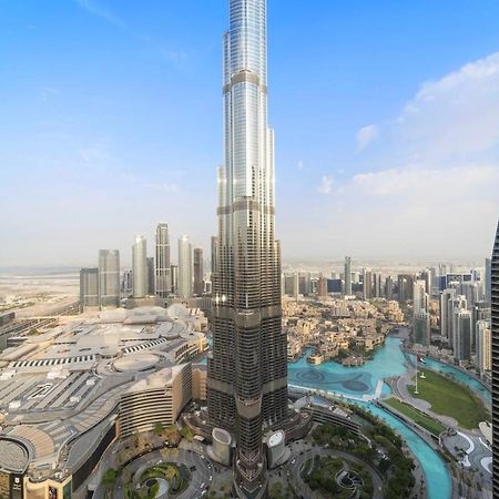 First Class 3Br With Full Burj Khalifa And Fountain View Dubai Exterior foto