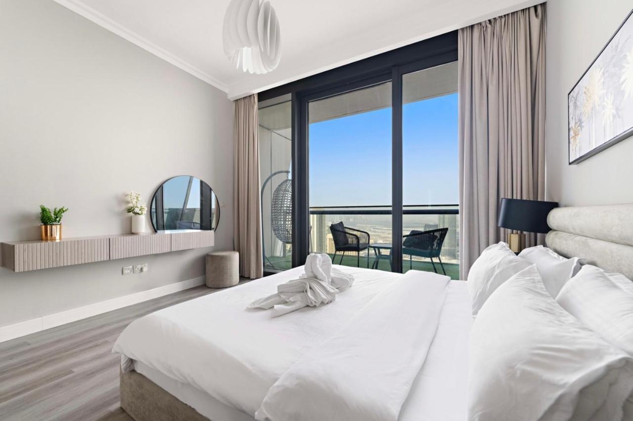 First Class 3Br With Full Burj Khalifa And Fountain View Dubai Exterior foto