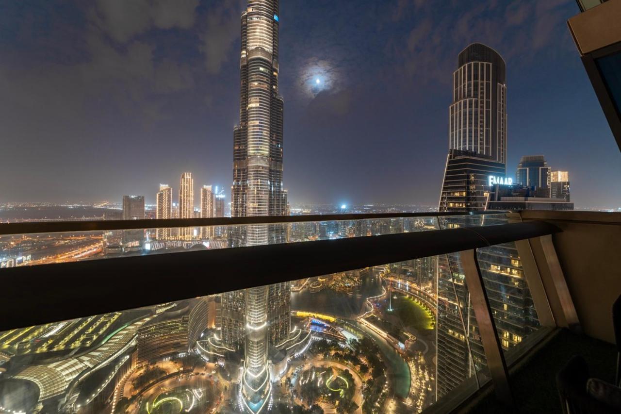 First Class 3Br With Full Burj Khalifa And Fountain View Dubai Exterior foto